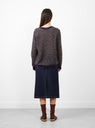 Lokki Sweater Navy Multi by Rachel Comey at Couverture and The Garbstore rear profile