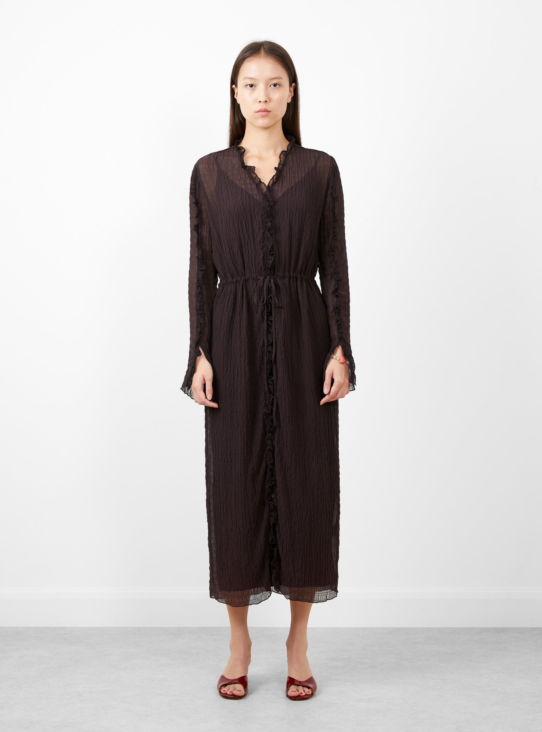 Daas Dress Brown by Rachel Comey Couverture The Garbstore