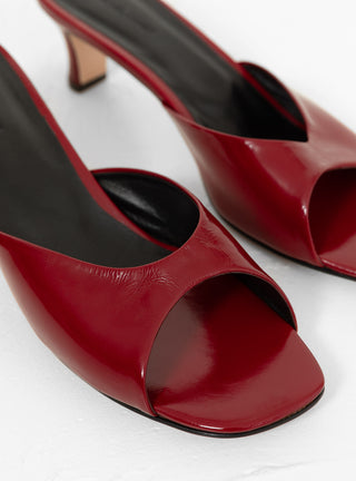 Taro Heel Scarlet by Rachel Comey at Couverture and The Garbstore close up