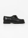 Michael Shoe Black Deer Leather by Paraboot at Couverture and The Garbstore