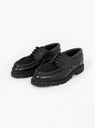 Chimey Shoe Black Smooth Leather & Cow Hair by Paraboot at Couverture and The Garbstore pair