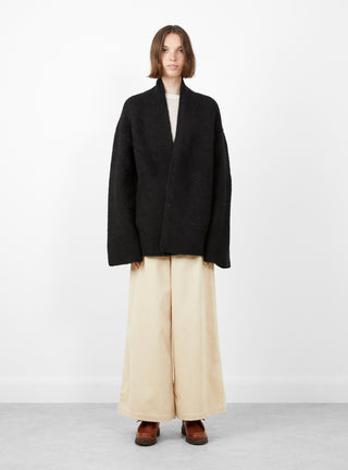 Lauren Manoogian Vello Cardigan in Black at Couverture & The Garbstore