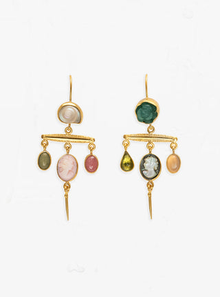 Victorian Pin Drop Earrings by Grainne Morton at Couverture and The Garbstore