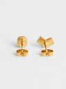 Mismatched Stud Earrings White by Grainne Morton at Couverture and The Garbstore rear 