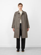 Walker Coat Top Grey by Kaptain Sunshine at Couverture and The Garbstore on model