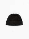 Broken Wool Beanie Black by Sublime at Couverture and The Garbstore 