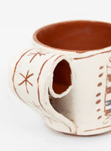 Sgraffito Bird Mug by Celia Wood at Couverture and The Garbstore close up