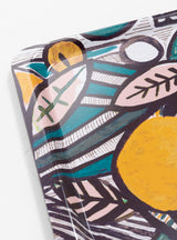 Tomiko Jaune Vert Tray M by Lalie Design at Couverture and The Garbstore close up 