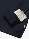 Wool Overshirt Navy by Farah Japan at Couverture and The Garbstore sleeve patch