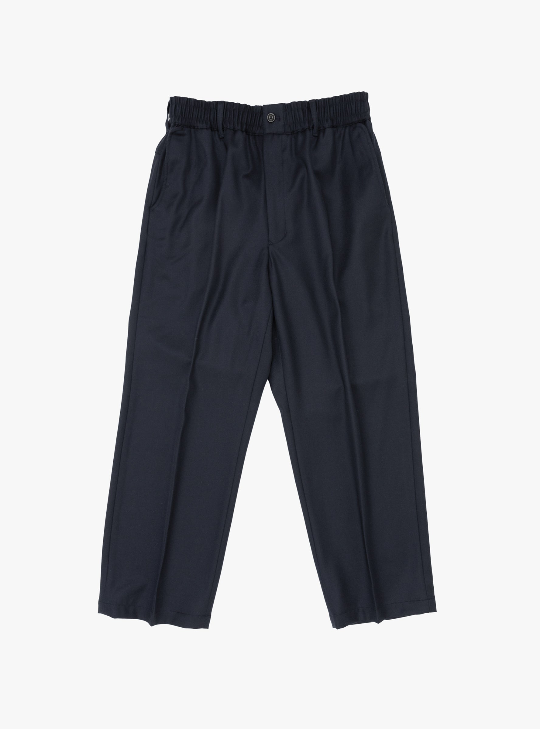 Easy Wide Tapered Pants Navy by Farah Japan | Couverture & The Garbstore