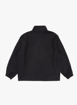 Stand Collar Zip Up Blouson Navy by Farah Japan at Couverture and The Garbstore rear