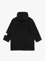 Duffle Coat Black by Farah Japan at Couverture and The Garbstore rear 