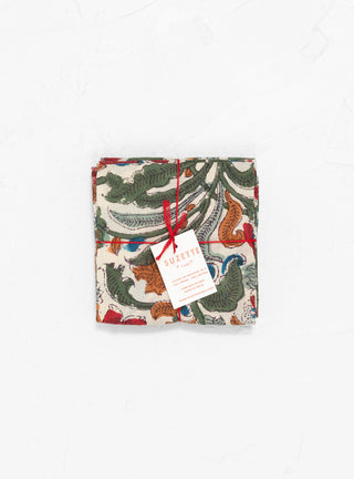 Napkins Set Verbena Cypress by Suzette at Couverture and The Garbstore