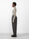 Cotton Wool Gurkha Pants by nanamica at Couverture and The Garbstore side profile