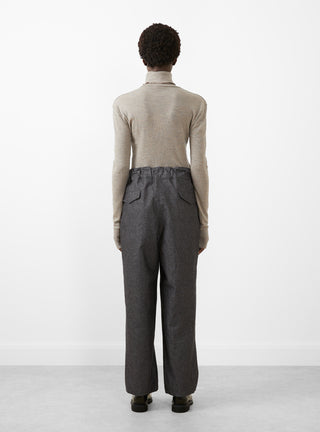 Cotton Wool Gurkha Pants by nanamica at Couverture and The Garbstore rear 