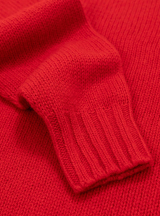 Boxy Space Knit Fire by Howlin at Couverture and The Garbstore cuffs