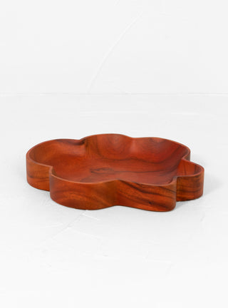 Amoeba Bowl Acacia Wood by Kinta at Couverture and The Garbstore