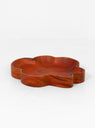 Amoeba Bowl Acacia Wood by Kinta at Couverture and The Garbstore