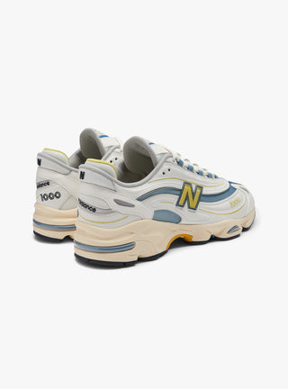 New Balance MC1000CA in Sea Salt and Heron Blue at The Garbstore - rear view