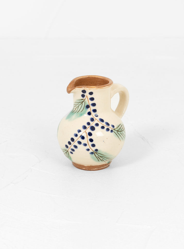 Dotty Vine Cream Jug by Anut Cairo at Couverture and The Garbstore