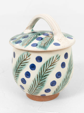 Dotty Vine Sugar Jar by Anut Cairo at Couverture and The Garbstore from top 