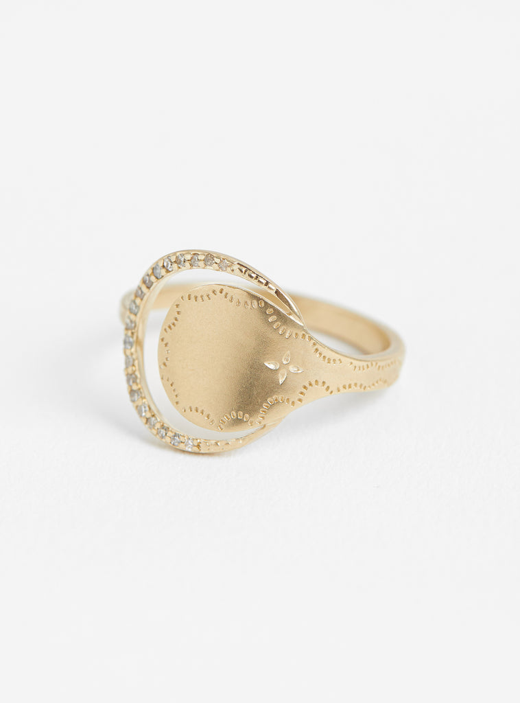 Rio Ring Diamond by Pascale Monvoisin at Couverture and The Garbstore