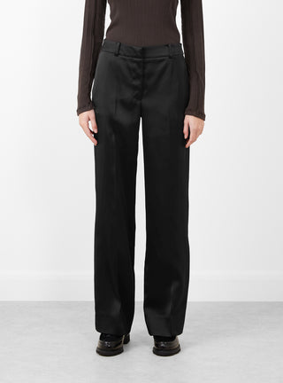 Cathy Trouser Duchesse Satin Black by Rejina Pyo at Couverture and The Garbstore