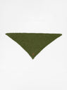 Triangle Scarf Alpaca Green by Rejina Pyo at Couverture and The Garbstore bottom 