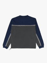 Oval Logo Line Top Navy & Charcoal by Sedan All Purpose at Couverture and The Garbstore rear 