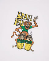 Bongo Brain T-shirt White by Brain Dead at Couverture and The Garbstore close up