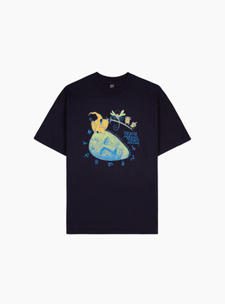 Petrified Mind T-shirt Navy by Brain Dead at Couverture and The Garbstore