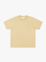 Wordmark Pigment Dyed T-Shirt Taupe by Museum of Peace and Quiet at Couverture and The Garbstore