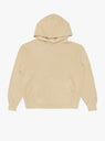 Wordmark Pigment Dyed Hoodie Taupe by Museum of Peace and Quiet at Couverture and The Garbstore