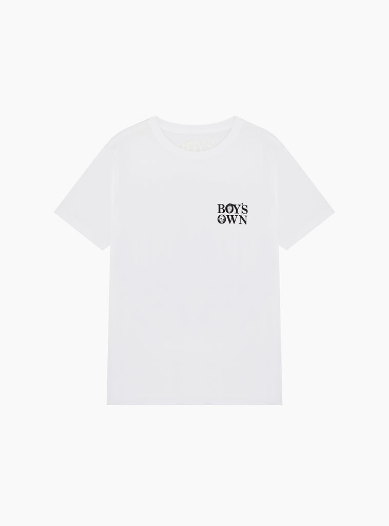 Bring the Noise Print T-Shirt White by Boy's Own at Couverture and The Garbstore