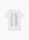 Sounds of the Summer 1991 Playlist T-Shirt White by Boy's Own at Couverture and The Garbstore