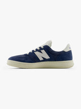 CT500CD NB Navy, Sea Salt & Marine Blue by New Balance at Couverture and The Garbstore side 