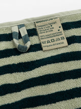 Naram Bath Towel Seafoam by Bongusta at Couverture and The Garbstore close up 