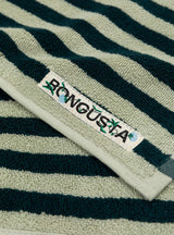 Naram Bath Towel Seafoam by Bongusta at Couverture and The Garbstore close up 