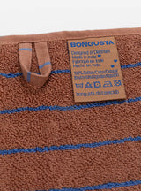 Naram Bath Towel Caramel by Bongusta at Couverture and The Garbstore close up 