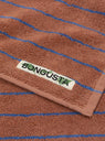 Naram Bath Towel Caramel by Bongusta at Couverture and The Garbstore close up 