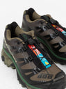 XT-4 Olive Night, Black & Aloe by Salomon at Couverture and The Garbstore close up 