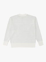 Skeleboy Knit Sweater Off-White by Pawa Speed Sports at Couverture and The Garbstore rear 