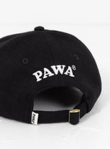 Boy Head Cap Black by Pawa Speed Sports at Couverture and The Garbstore rear 