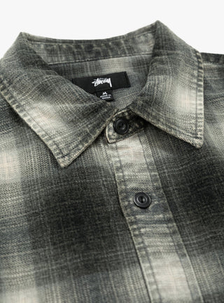 Rocco Plaid Shirt Grey by Stüssy | Couverture & The Garbstore