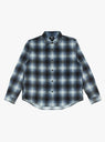 Rocco Plaid Shirt Blue by Stussy at Couverture and The Garbstore