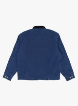 Workgear Jacket Blue by Stussy at Couverture and The Garbstore rear 