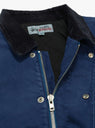 Workgear Jacket Blue by Stussy at Couverture and The Garbstore zip 