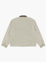 Workgear Jacket Grey by Stussy at Couverture and The Garbstore rear 