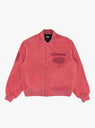 Ghost Logo Canvas Varsity Red by Stussy at Couverture and The Garbstore