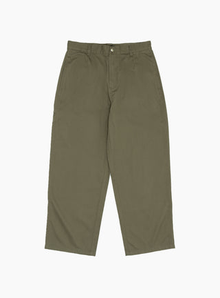 Workgear Trouser Twill Surplus Green by Stussy at Couverture and The Garbstore